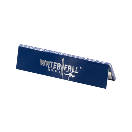 501507321 - PAPERS - WATERFALL HEMP KS SLIM PAPERS 25 PACK