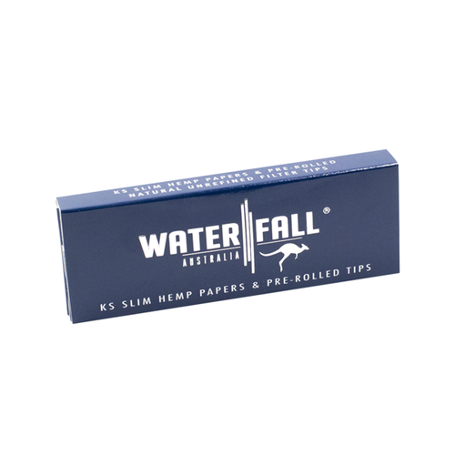 501507322 - PAPERS - WATERFALL HEMP KS SLIM & TIPS 24 PACK