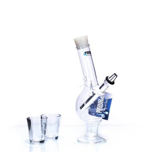 1838 - POURER MISFIT GLASS BASE GIFT BOXED POURITE - 4 PACK