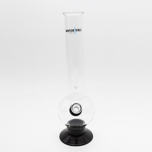 Waterfall Supernova Highbrid Series Glass Bong - Black