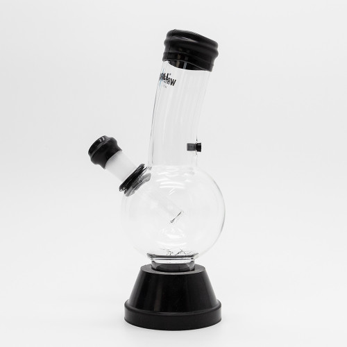 Waterfall Exterminator Highbrid Series Glass Bong - Black