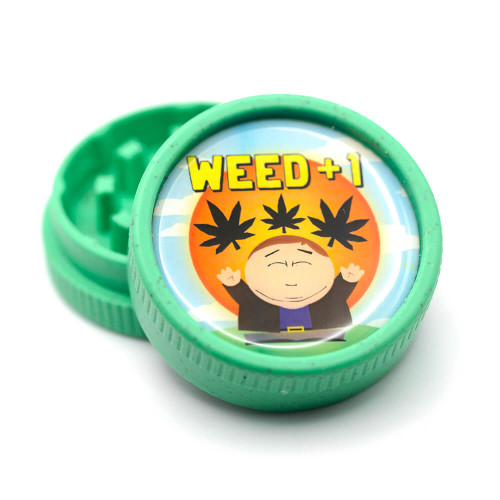 GRINDER - DEGRADABLE WEED +1 GREEN FLOWER POWER - 8 PACK