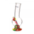 501506602 - GLASS BONG - RASTA BASE 2480MM x 44MM 4MM THICK ELIMINATOR V2 GLASS STEM/CONE PLANET X
