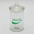 502002021 - STASH JAR - ENJOY CANNABIS 370ML CLEAR GLASS JAR