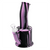 501508242-0002 - BONG- SILICONE BENT SHORT STACK -  BLACK & PURPLE 2 PACK