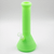 501508249-0001 - BONG-SILICONE TALL BEAKER GLOW - GREEN 2 PACK