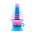 502001049-48 - GOBDOM - SILICONE MOUTHPIECE FOR W/PIPE OR D/PIPE-BLUE / PINK- 4 PACK