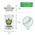 501507008 - STASH JAR - THC SKULL 150ML CLEAR GLASS JAR - 4 PACK
