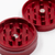 501505657 - Two-Part Aluminium Grinder - Red (50mm) - 4 Pack