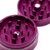 501505655 - Two-Part Aluminium Grinder - Purple (50mm) - 4 Pack