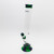Waterfall Big Lips Highbrid Series Glass Bong - Green/Blue