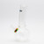 Waterfall Bent Junior Highbrid Series Glass Bong - Rasta