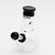 Waterfall Cannon Highbrid Series Glass Bong - Black