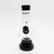 Waterfall Exterminator Highbrid Series Glass Bong - Black