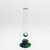 Waterfall Supernova Highbrid Series Glass Bong With Ash Catcher - Green/Blue