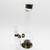 Waterfall Eliminator Highbrid Series Glass Bong With Ash Catcher - Camo