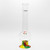 Waterfall Eliminator Highbrid Series Glass Bong With Ash Catcher - Rasta