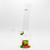 Waterfall Eliminator Highbrid Series Glass Bong With Ash Catcher - Rasta