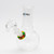 Waterfall Cannon Highbrid Series Glass Bong - Rasta