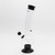 Waterfall Eliminator Highbrid Series Glass Bong With Ash Catcher - Black