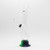 Waterfall Large Gripper Highbrid Series Glass Bong - Green/Blue