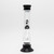 Waterfall Small Gripper Highbrid Series Glass Bong - Black