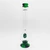 Waterfall Terminator Highbrid Series With Ash Catcher Glass Bong - Green/Blue