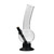 502001097 - 6 PACK OF GLASS BONGS – LARGE BLACK BASE 265MM x 45MM x 3MM THICK OZZY TOKE