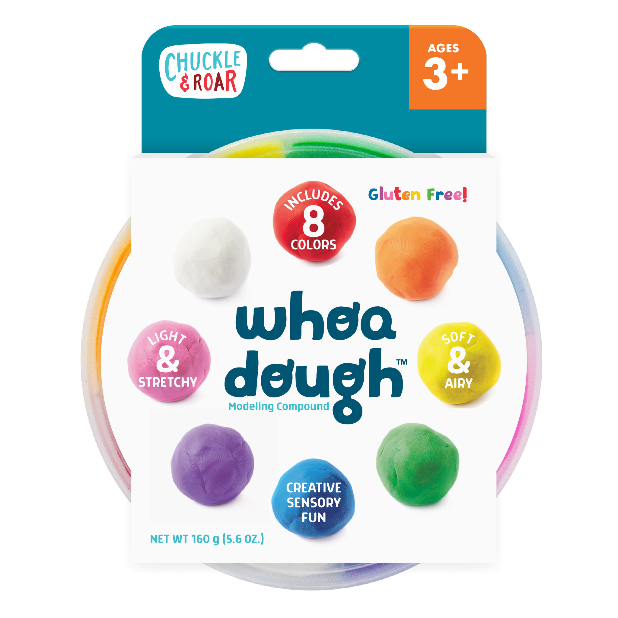 Whoa Dough 8-Color Modeling Dough