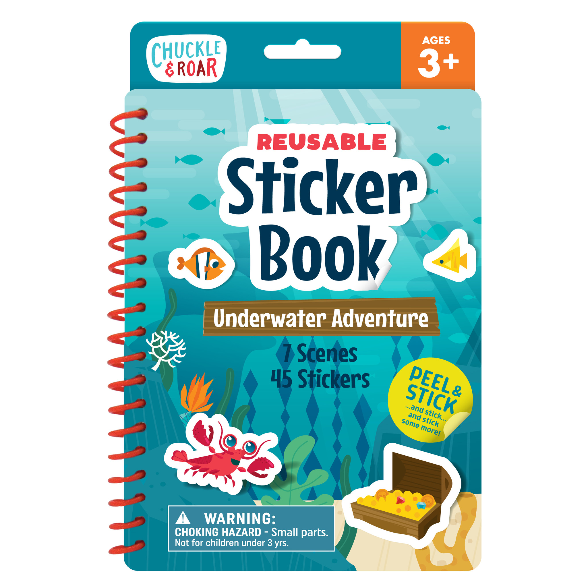 Reusable Sticker Book- Underwater Adventure