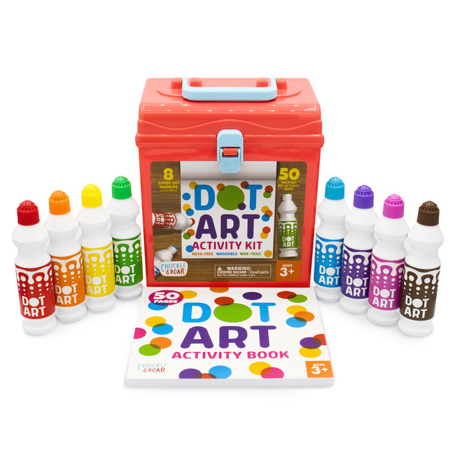 Dot Markers Art Activity Kit Contents