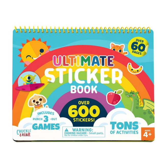 Ultimate Sticker Activity Book with 600+ Stickers