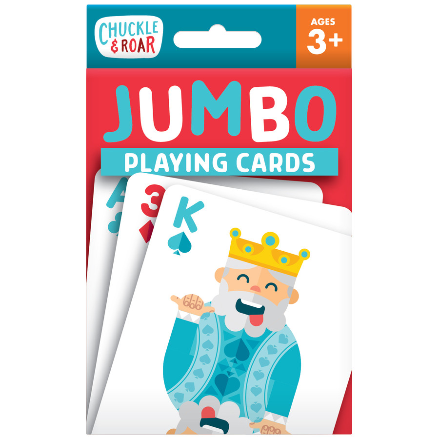 Jumbo Kids Playing Cards Front