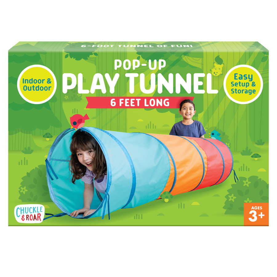 Pop-up Play Tunnel 6ft Long Front