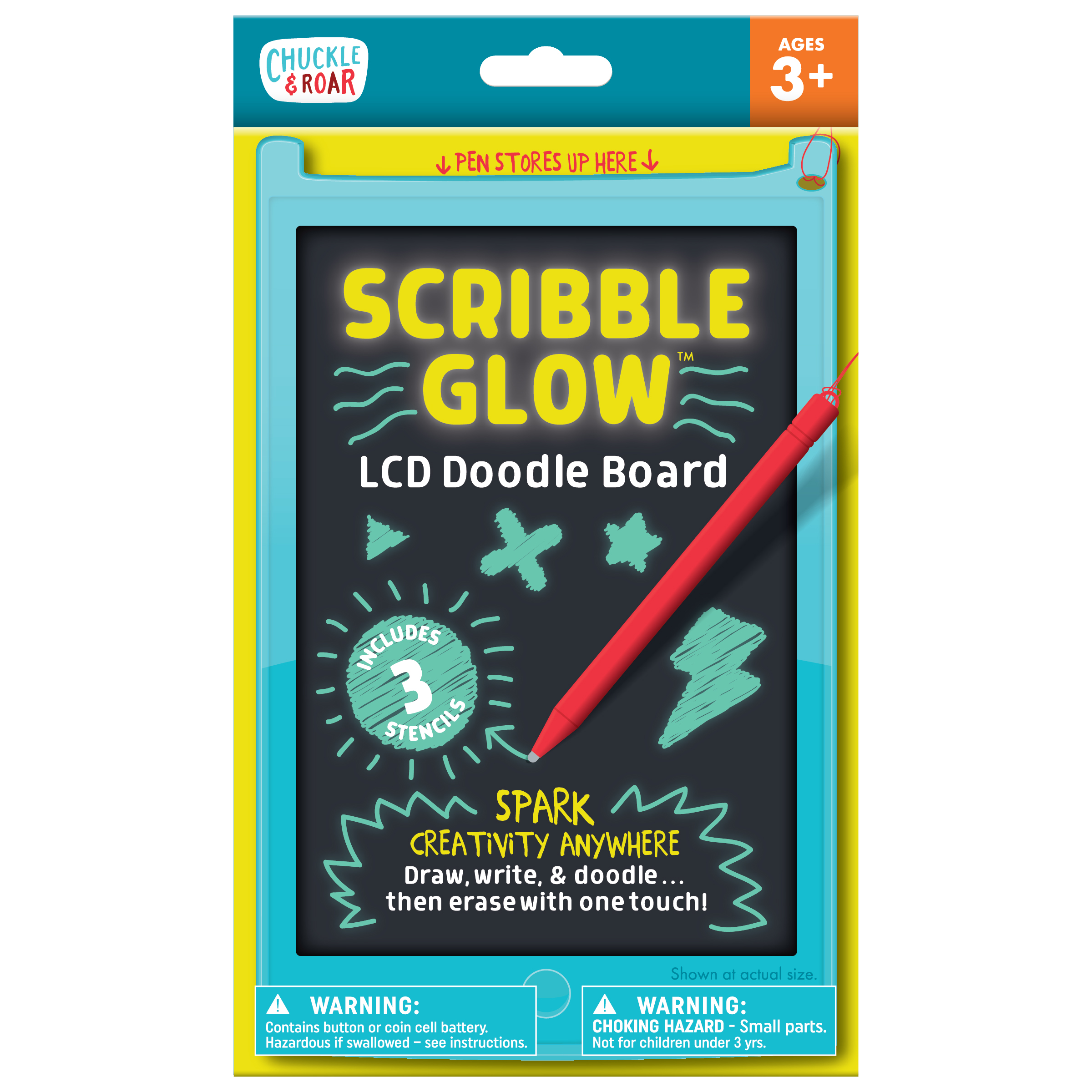 Scribble Glow LCD Doodle Board