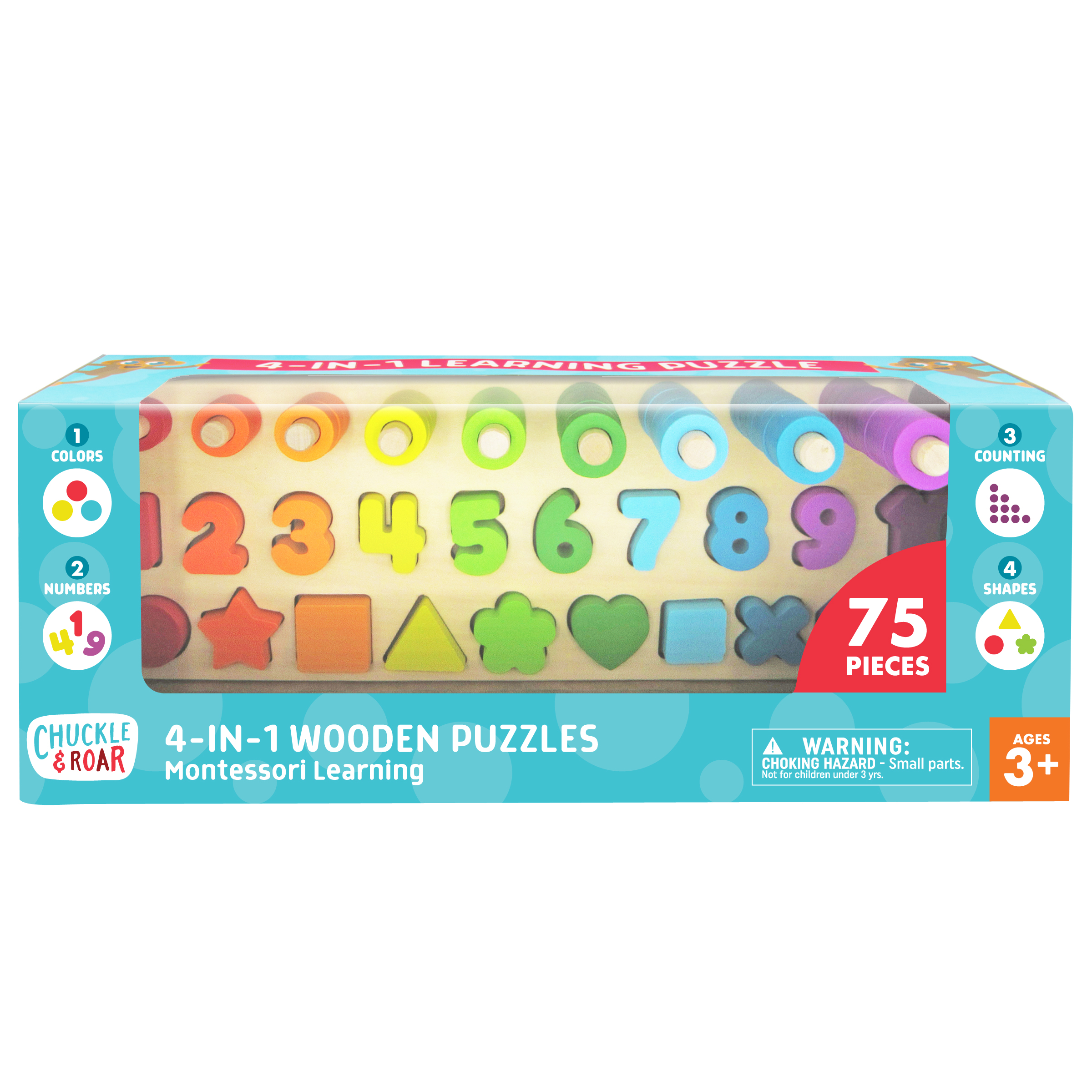 wooden learning puzzles