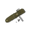 Esee Knives MOLLE Back Sheath for ESEE-5, ESEE-6, Laser Strike Olive Drab