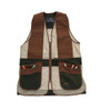 Peregrine Wild Hare Primer Mesh Vest Ambidextrous Shooting Pad, Forest/Brown, Medium