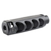 Ultradyne Apollo Muzzle Brake, AR15,  1/2-28 Stainless Steel, Melonite Black