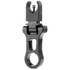Ultradyne C4 Flip-Up Sight Dynamount, Front, AR15, 1/2"-28 Thread, Matte Black