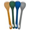 Ultimate Survival Technologies Klipp Spork, Multi Color, Package of 4