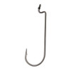 VMC Worm Hook #2 Hook Size, Black/Nickel, Package of 6