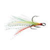 VMC Dressed X-Rap Treble Hook #2 Hook Size Black Nickel/Dressed Treble/Fire Tiger Feather, Package of 2