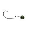 VMC Swingin Rugby Jig #4/0 Hook Size, 3/8 oz, Green Pumpkin, Package of 2