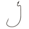 VMC Wide Gap Hook #1/0 Hook Size, Black/Nickel, Package of 25