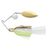 Terminator T-1 Original Titanium Spinnerbait 3/8 oz, Willow/Willow (Nickel/Gold), Hot Olive, Per 1