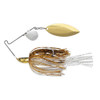 Terminator T-1 Original Titanium Spinnerbait 1/2 oz, Willow/Willow Blade (Nickel/Gold), Gold Shiner, Per 1