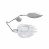 Terminator T-1 Original Titanium Spinnerbait 1/2 oz, Colorado/Willow Blade (Nickel/Nickel), Bright White Chartreuse, Per 1