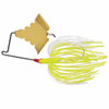 Terminator Original Titanium Buzzbait 1/4 oz, Chartreuse White Shad, Package of 1