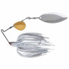 Terminator T-1 Original Titanium Spinnerbait 3/8 oz, Colorado/Willow (Nickel/Nickel), Silver Shad, Per 1